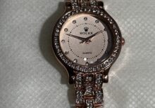 Rose Gold Crystal Women’s Watch