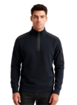 Men’s Navy Half-Zip Winter Sweatshirt